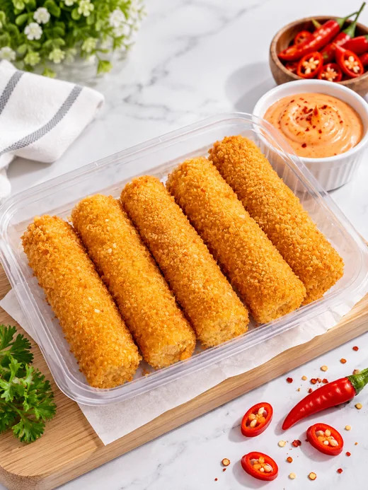 Spicy Mayo Smoke Beef 5 pcs — risol Spicy Mayo